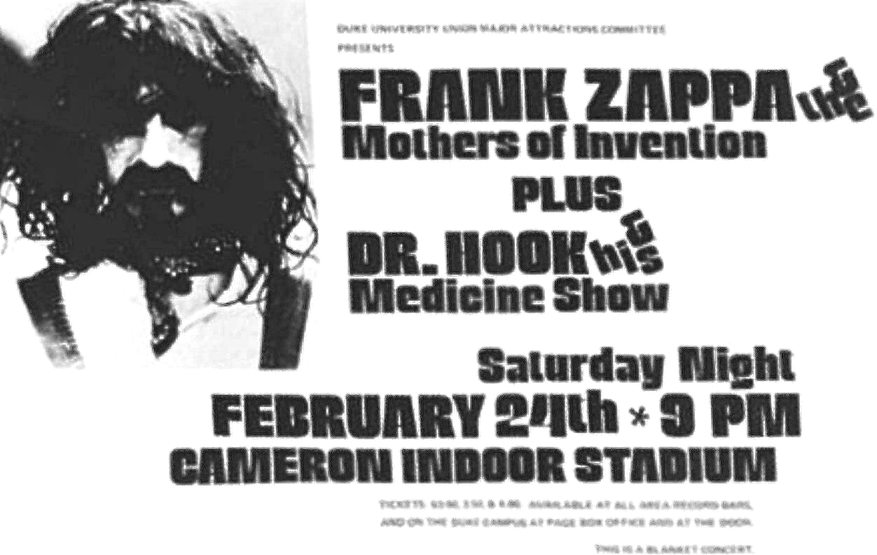 24/02/1973Cameron Stadium @ Duke University, Durham, NC